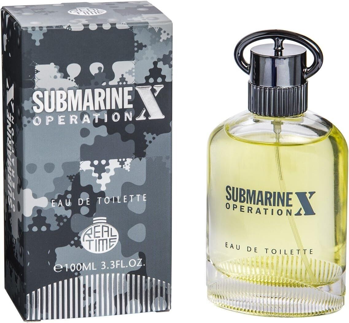 Men's Perfume Submarine Operation X EDT Spray for Him Mens Aftershave 100ml from Superior Mart