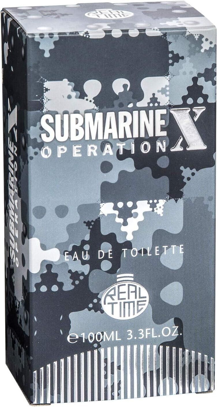 Men's Perfume Submarine Operation X EDT Spray for Him Mens Aftershave 100ml from Superior Mart