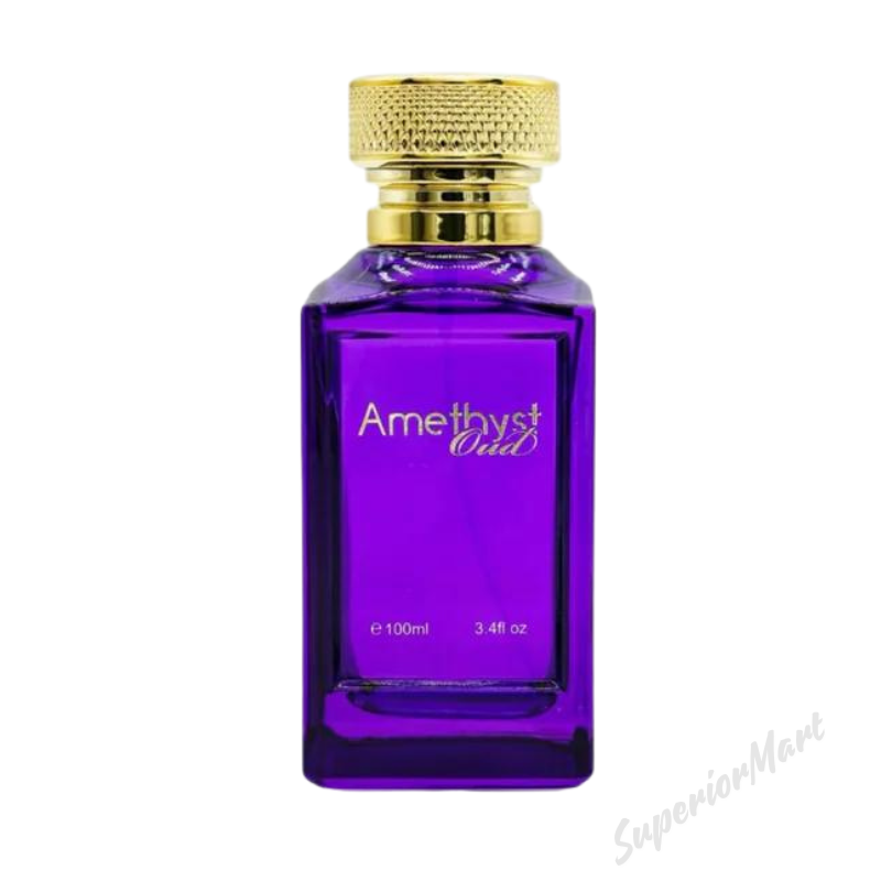 Amethyst Oud Unisex Perfume 100ml Eau de Parfum Made in England