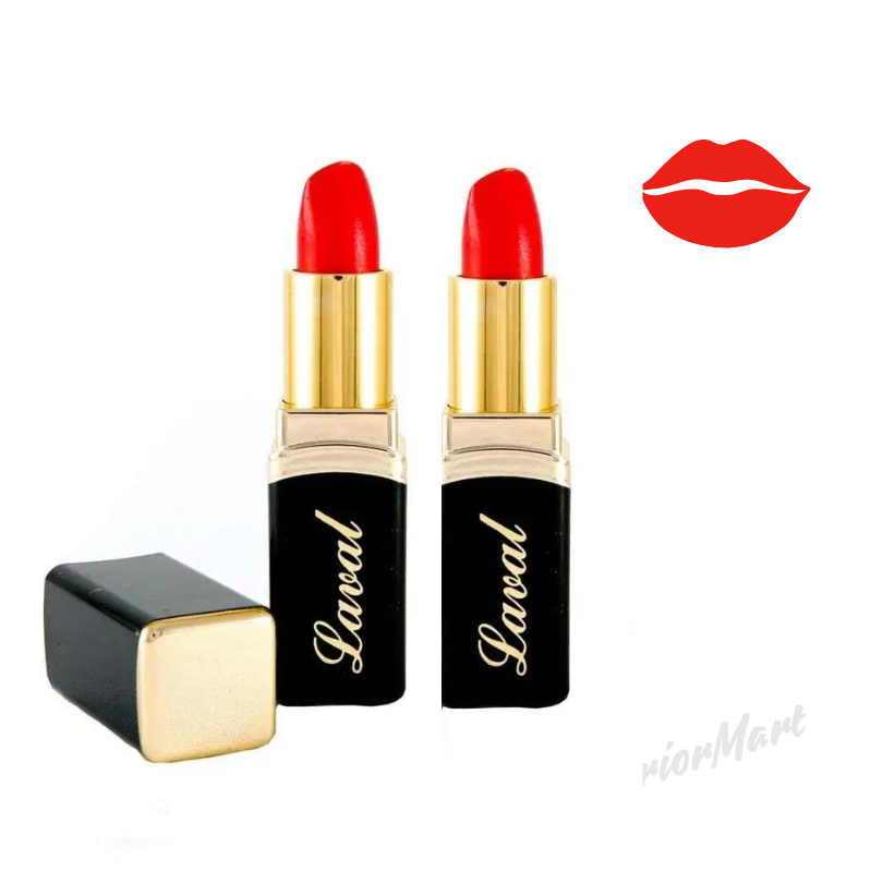 2X Laval Lipstick Red Desire  #261 Classic Pearl Shimmer Long Lasting Lipstick from Superior Mart