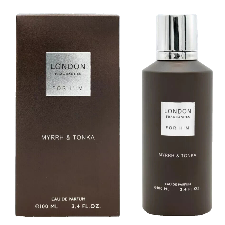 Myrrh & Tonka Perfume Fragrance EDP London Fragrances For Him from Superior Mart