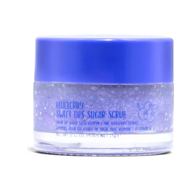 W7 Lips Blueberry Sugar Scrub With Vitamin E and Blueberry Extract KISSABLE from Superior Mart