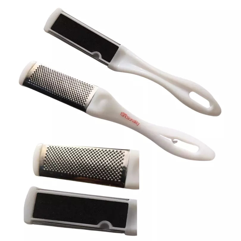 Foot File Feet Rasp Pedicure Scrubber Hard Dead Skin Callus Remover Double Sided from Superior Mart