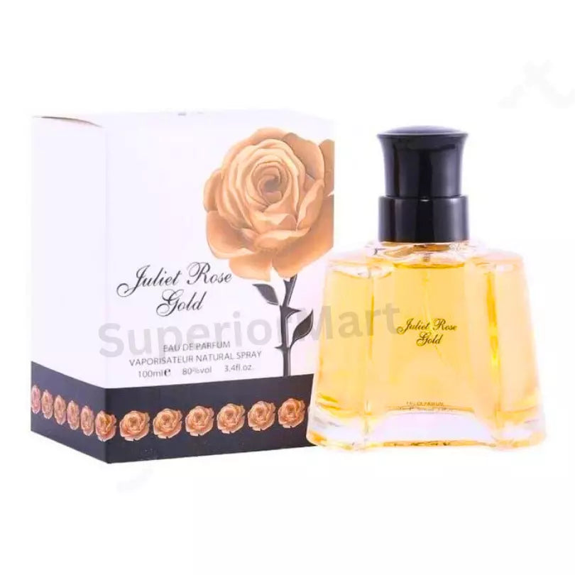 Juliet Rose Gold Rose Ladies Perfume Luxury Fruity Fragrance For Women from Superior Mart