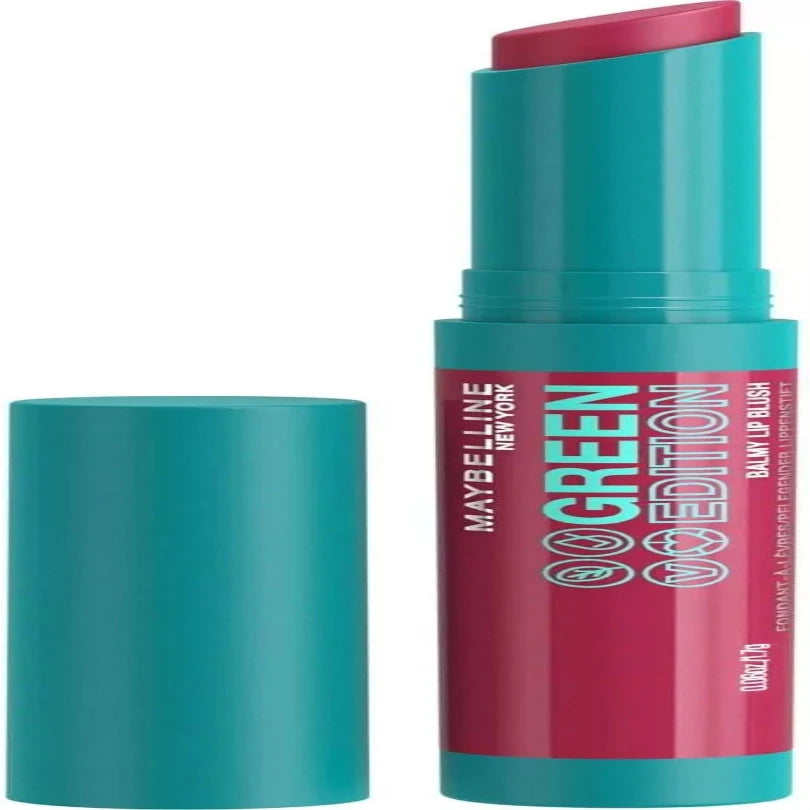 Maybelline Lip Blush Lipstick Green Edition Balmy 001 Midnight from Superior Mart