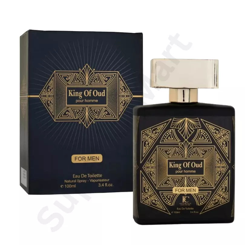 King Of Oud for Men Eau De Parfum Natural Spray EDP For Man 100ml from Superior Mart