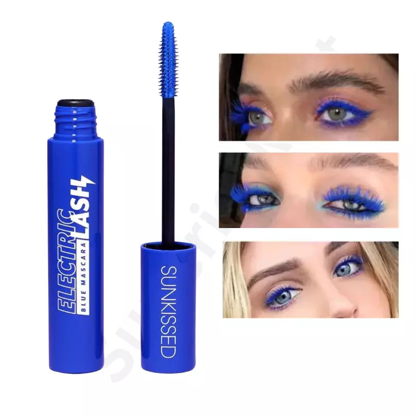 Sunkiseed Electric Blue Mascara Bright & Define Eye Lashes in Electric Blue from Superior Mart