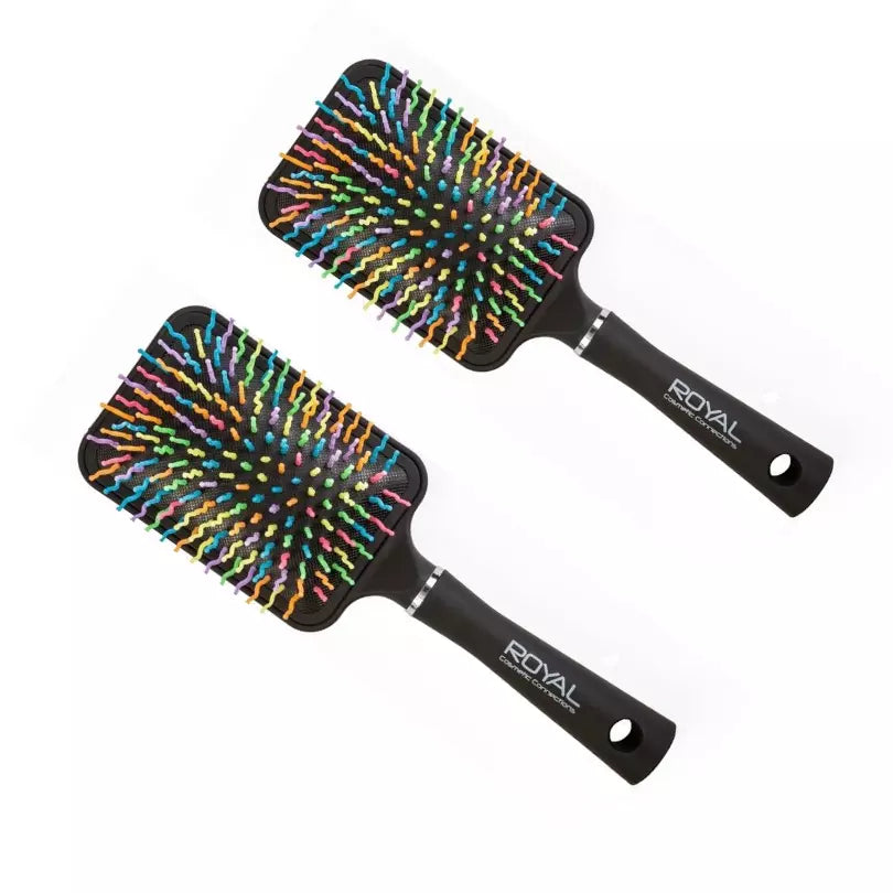 2X Paddle Hair Brush Large Professional Salon Detangling Styling All Hair Types from Superior Mart